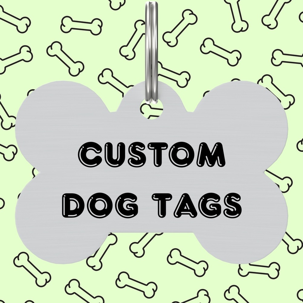 💚Custom pet tag commissions!💚